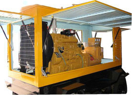 周矶管理区移动电站(移动柴油发电机组) 周矶管理区移动电站(移动柴油发电机组)